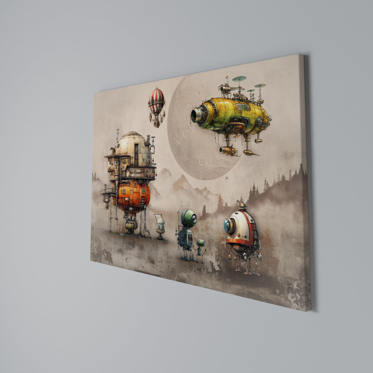 MACHINARIUM MACHINES Horizontal Canvas Print