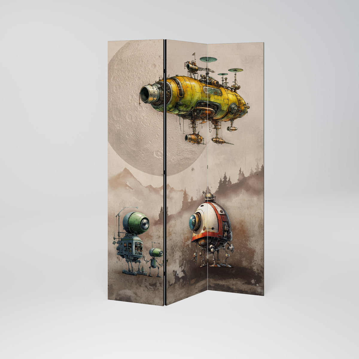 MACHINARIUM MACHINES 3dílný paraván