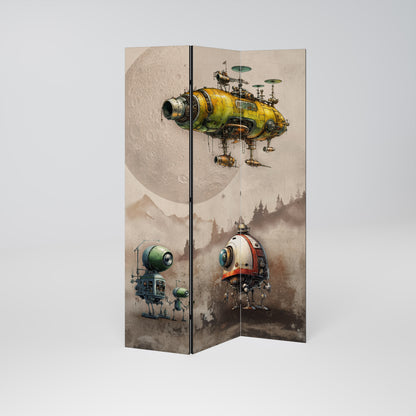 MACHINARIUM MACHINES 3dílný paraván