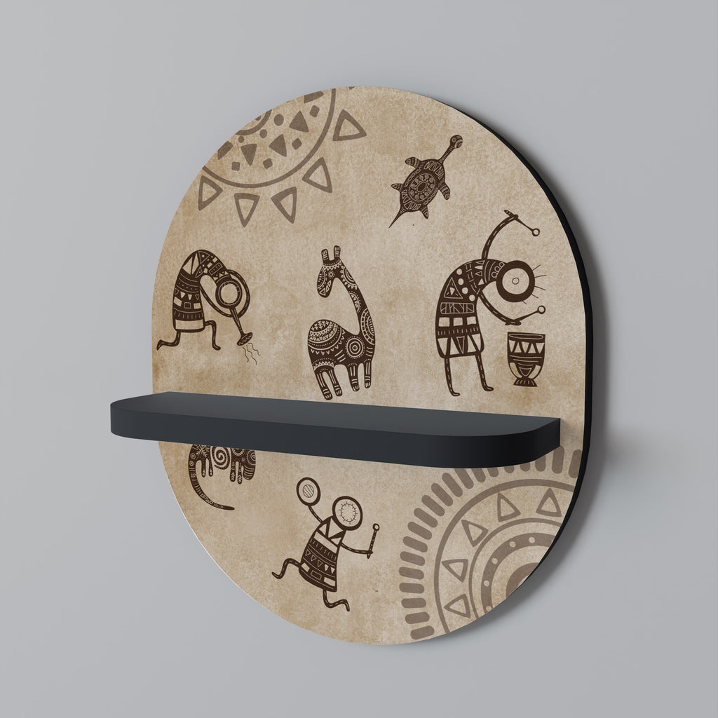 AFRICAN STYLE Designová police