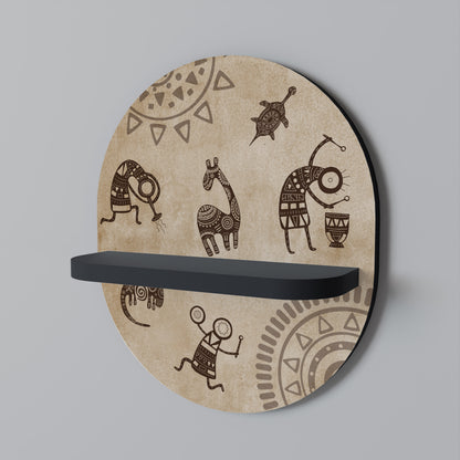 AFRICAN STYLE Designová police