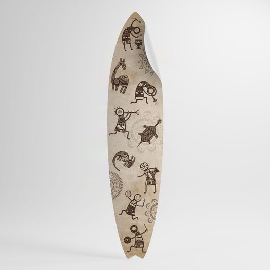 AFRICAN STYLE Samolepka ve tvaru surfu