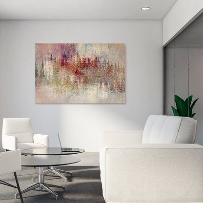 VEILED SUMMIT Horizontal Canvas Print
