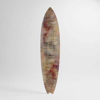 VEILED SUMMIT Dekorativní panel ve tvaru surfu