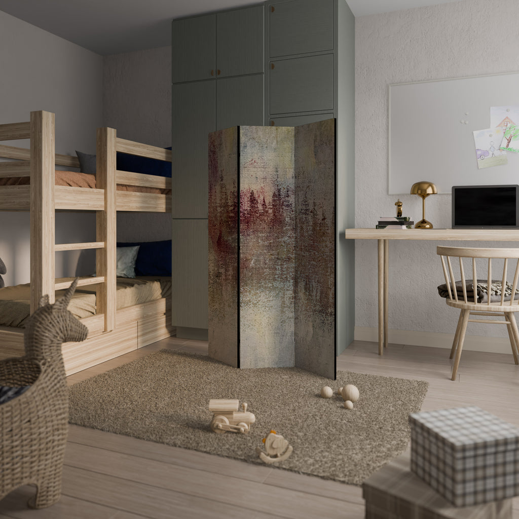 VEILED SUMMIT 3-Panel Room Divider