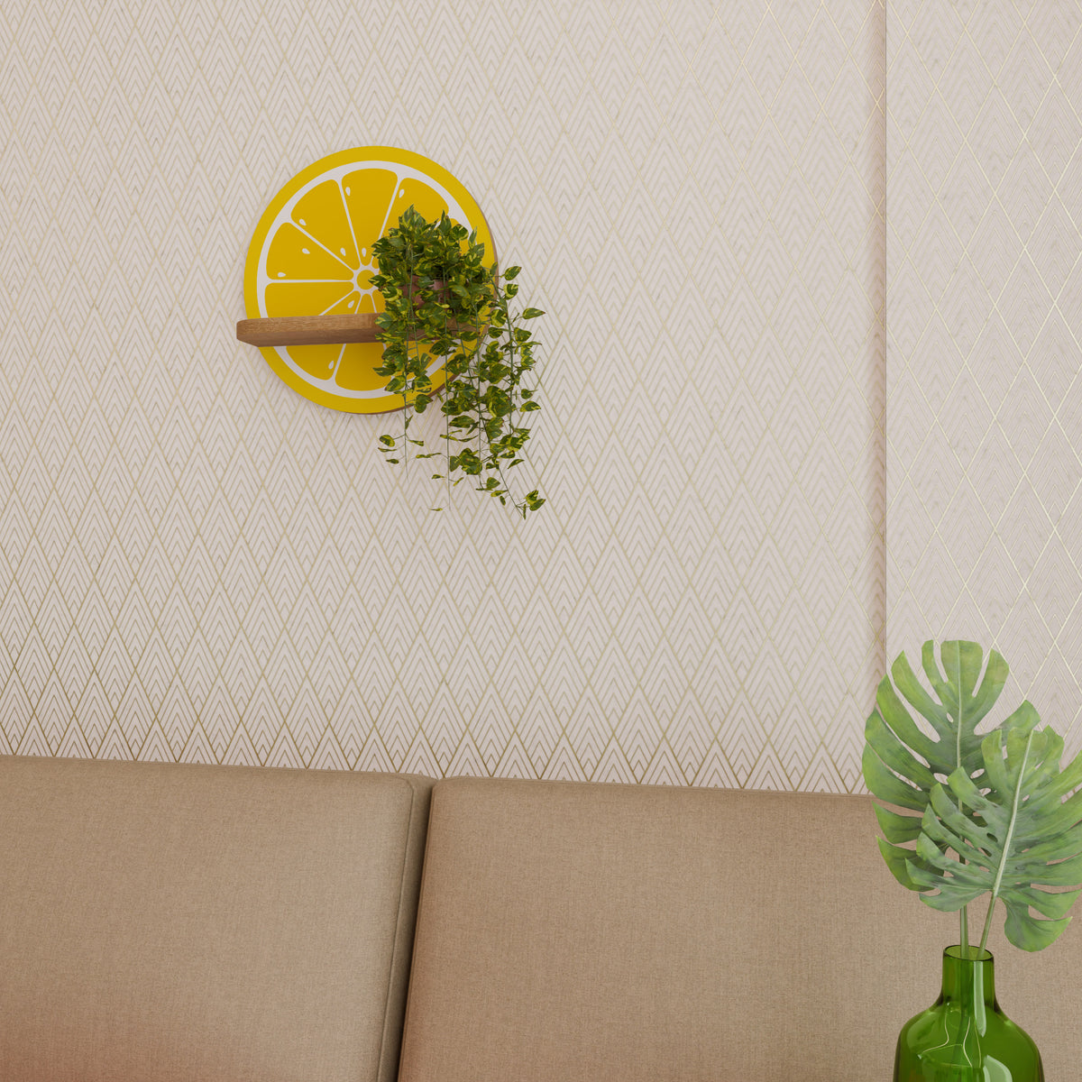 STRENGTHENING LEMON Designová police