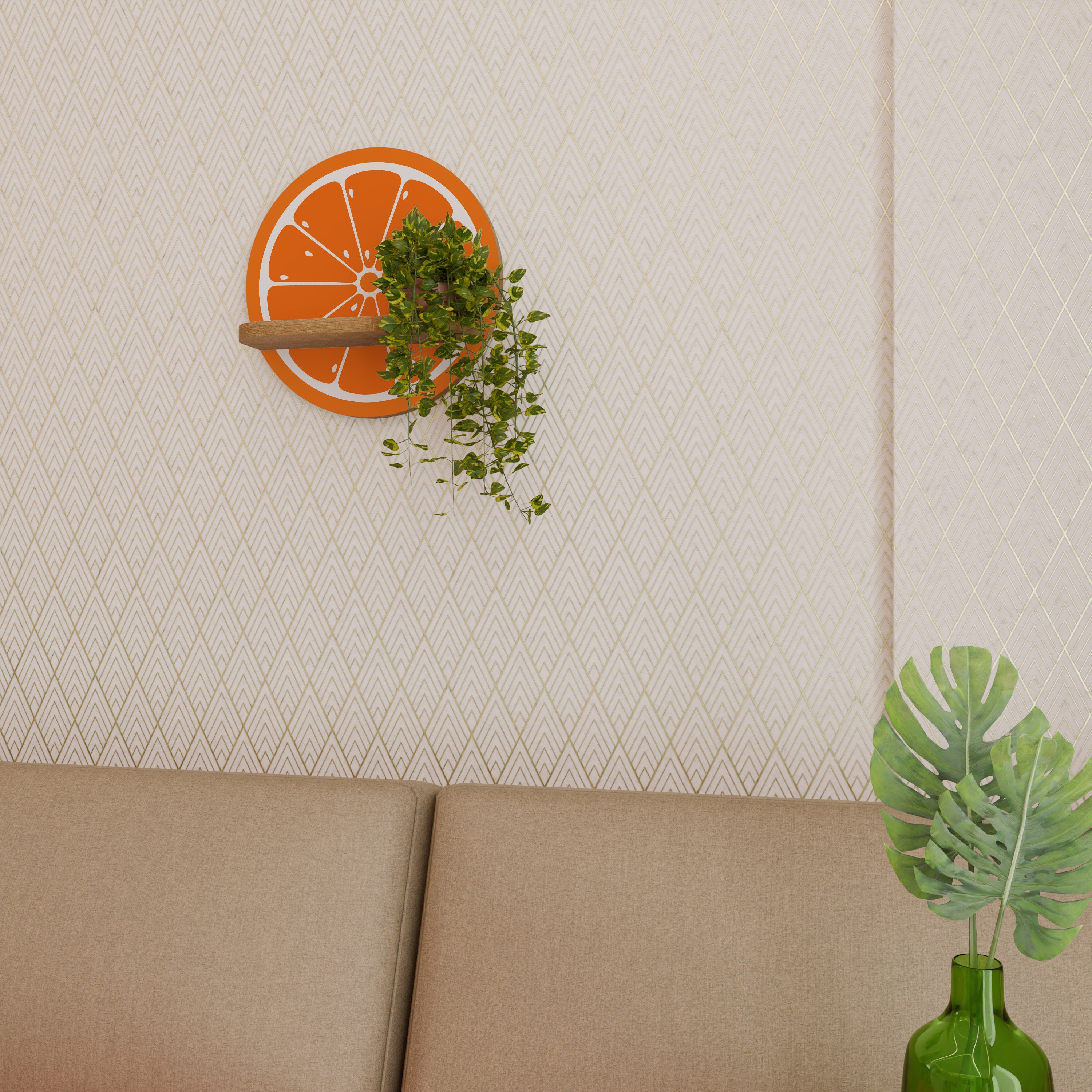 JUICY ORANGE Designová police