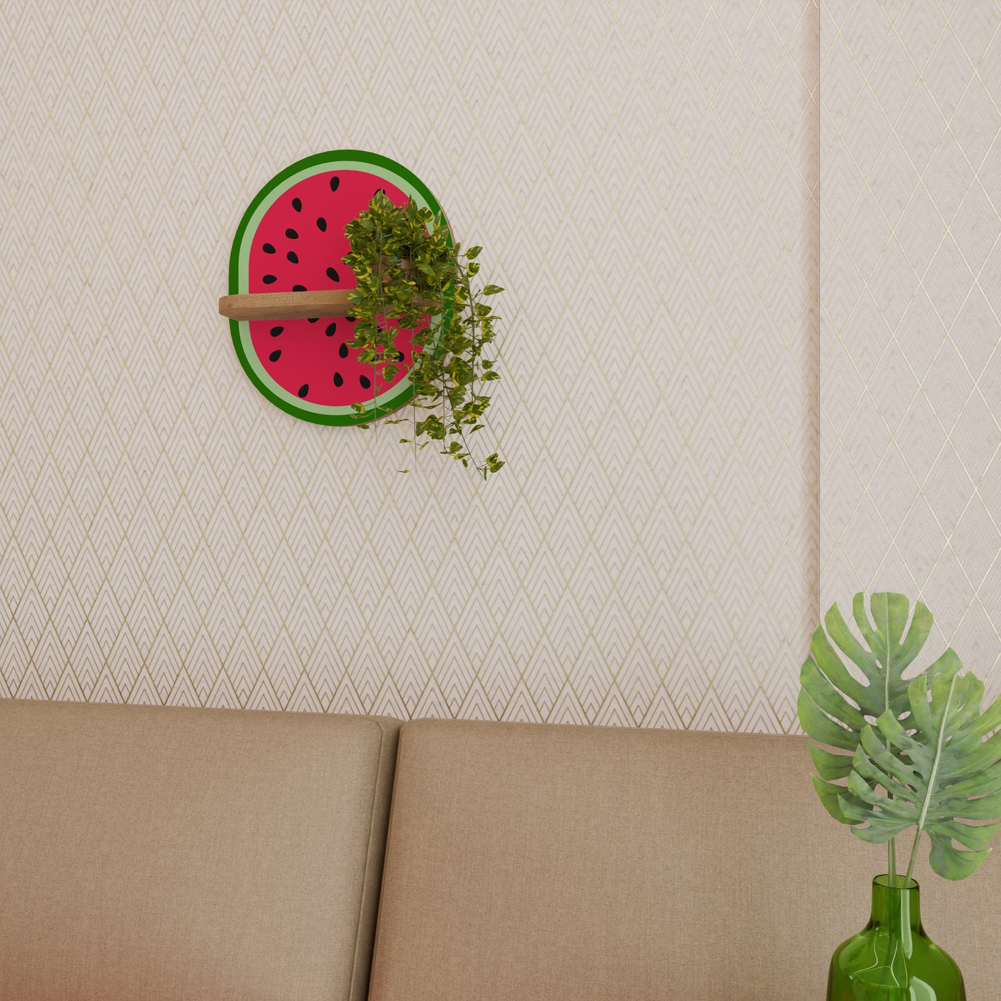 MATURE WATERMELON Designová police