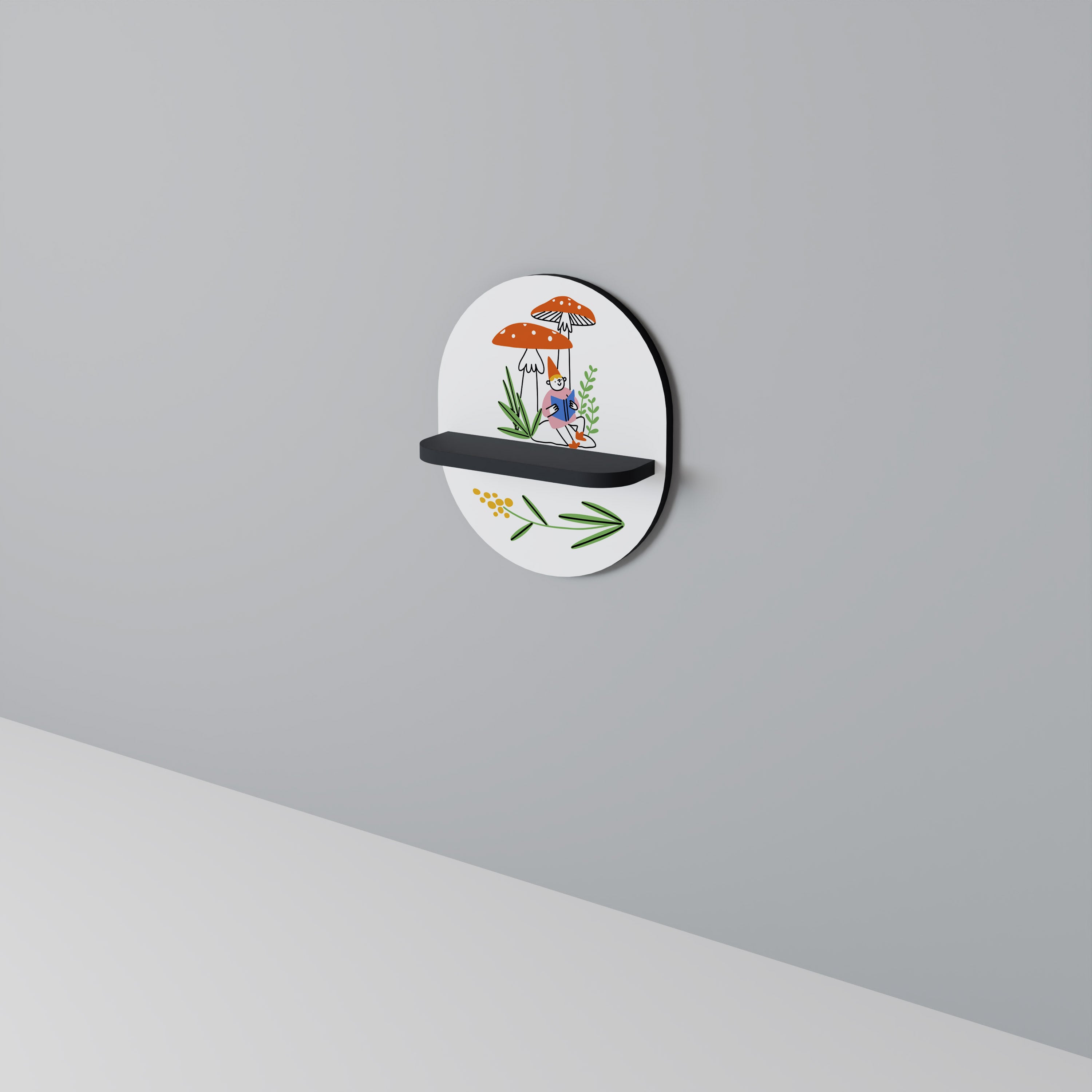 GARDEN GNOMES Designová police