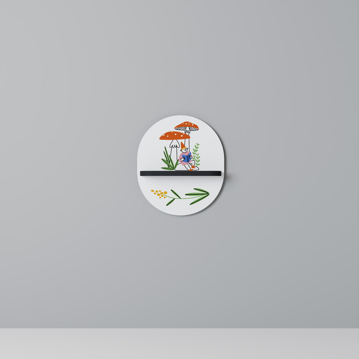 GARDEN GNOMES Designová police