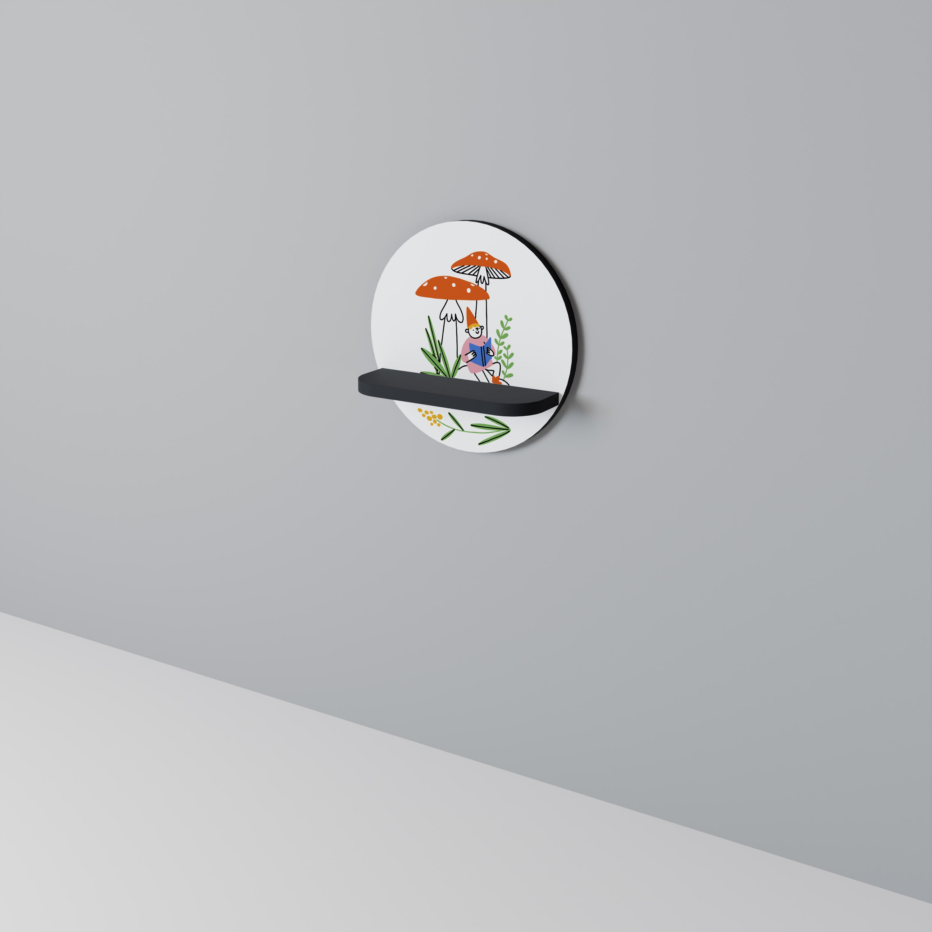 GARDEN GNOMES Designová police