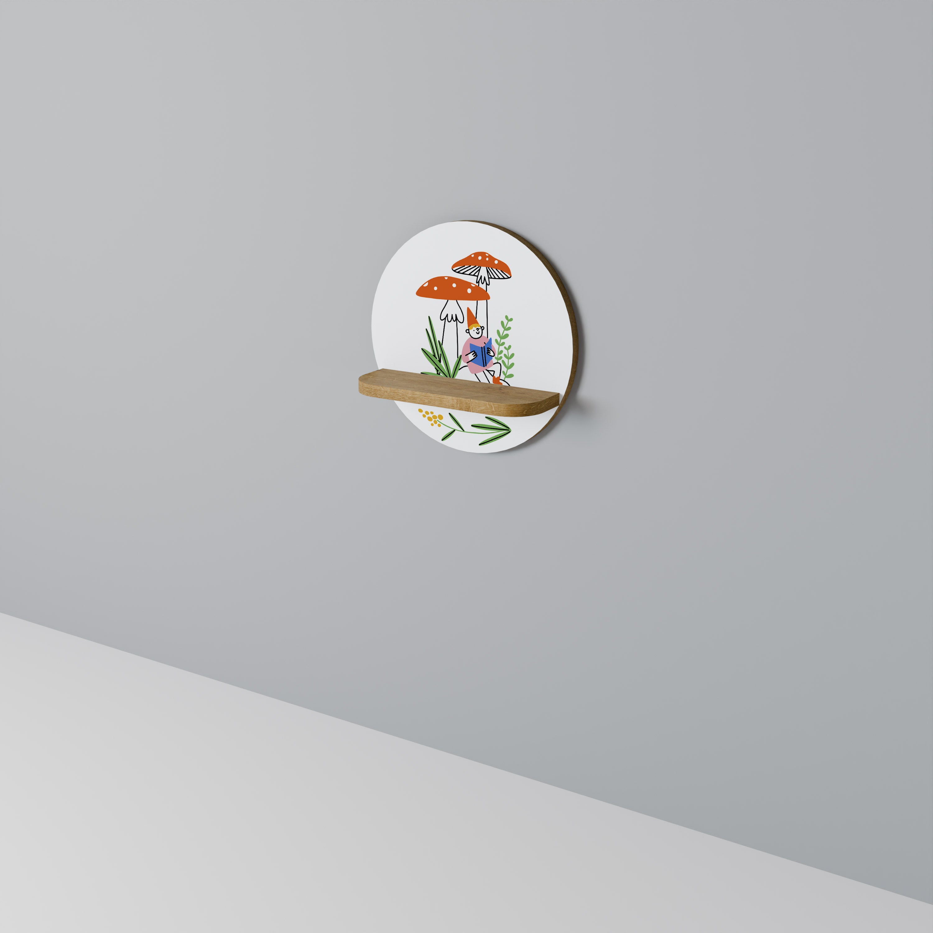 GARDEN GNOMES Designová police