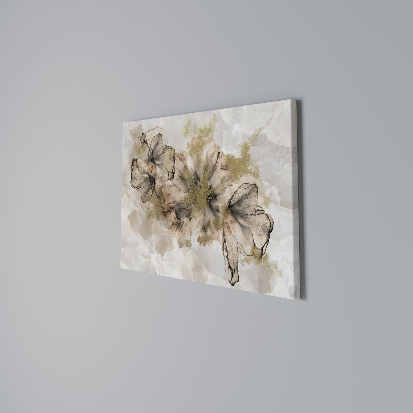 TRANSPARENT ELEGANCE Horizontal Canvas Print