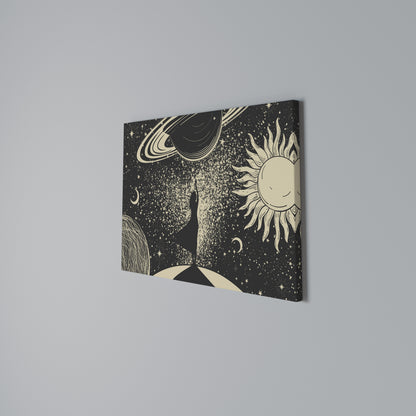 MYSTIC UNIVERSE Horizontal Canvas Print