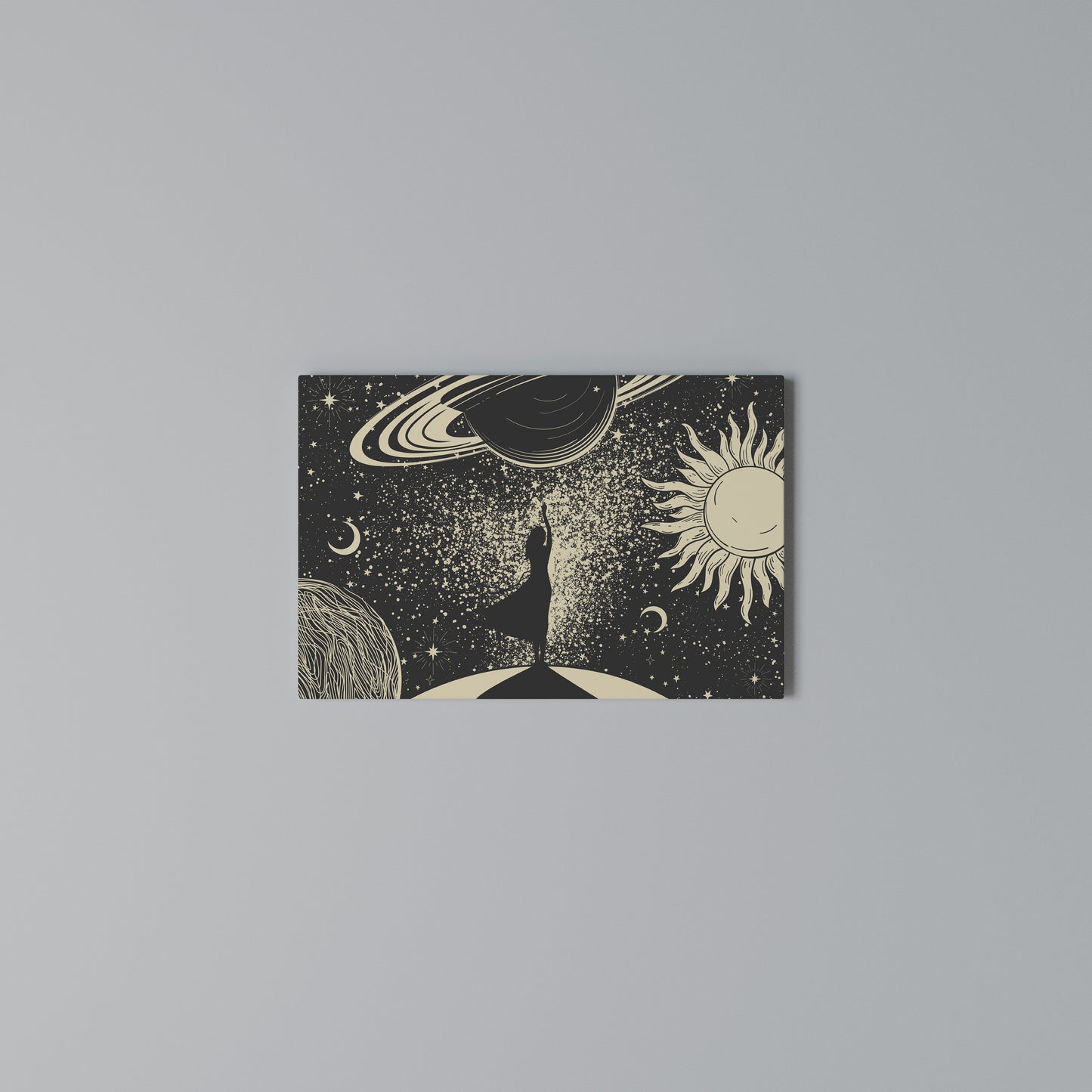 MYSTIC UNIVERSE Horizontal Canvas Print