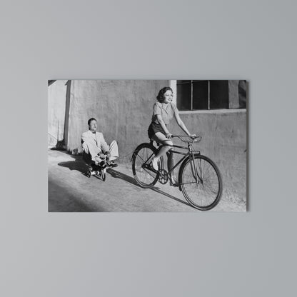 HAPPY JOURNEY Horizontal Canvas Print