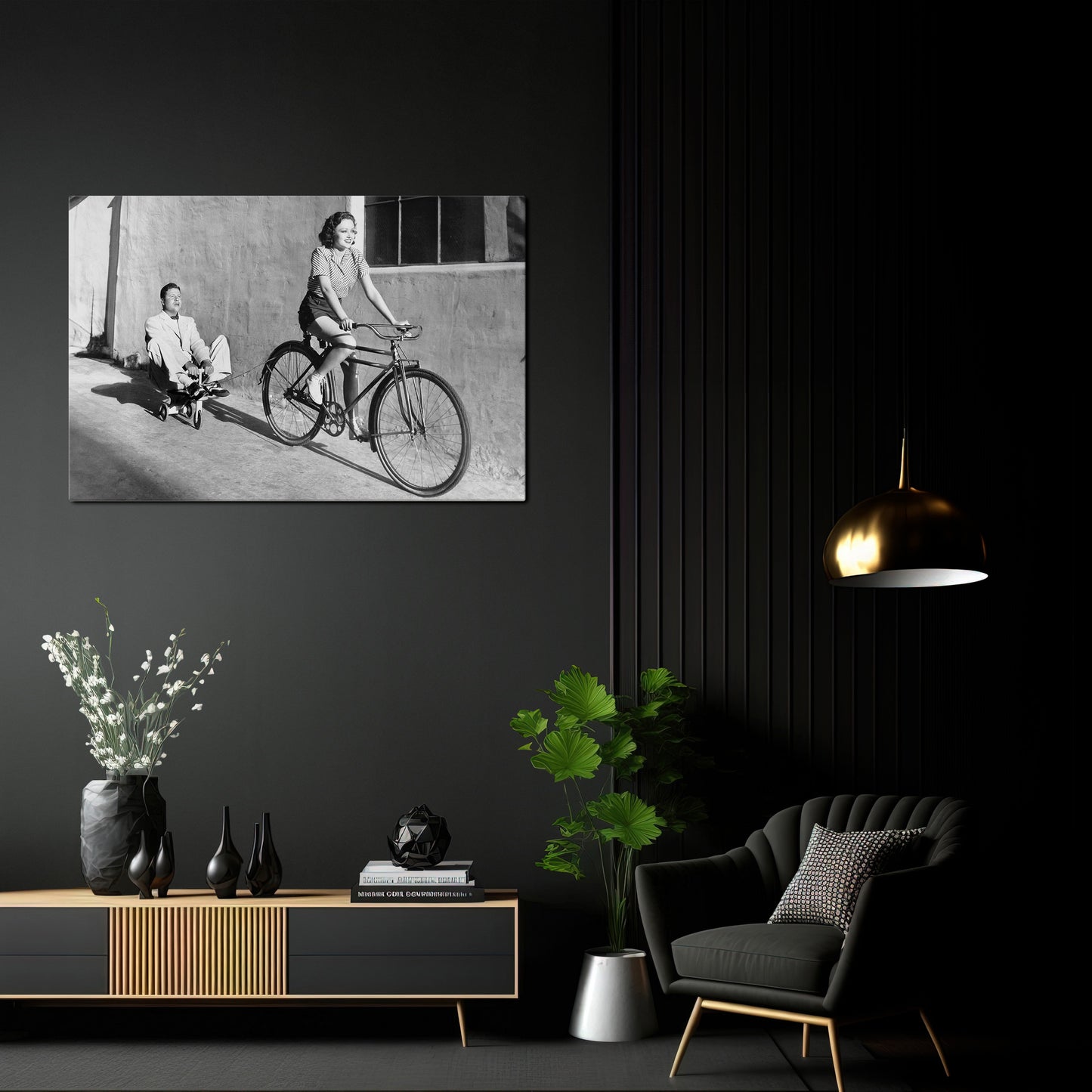 HAPPY JOURNEY Horizontal Canvas Print