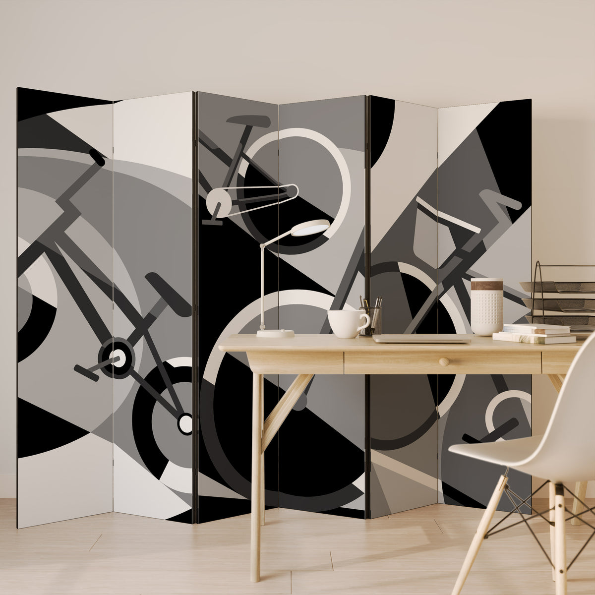 BIKE ENERGY 6dílný paraván