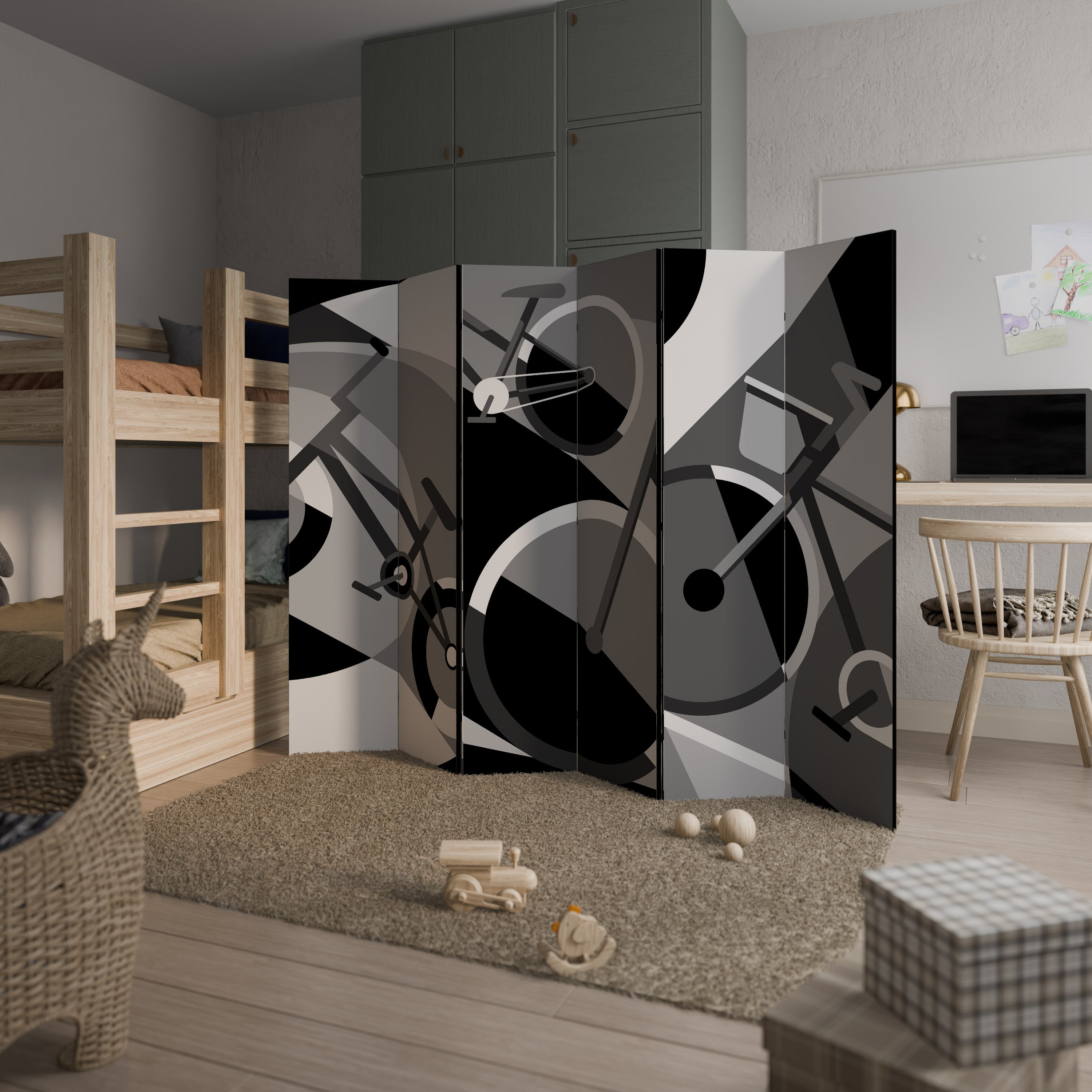 BIKE ENERGY 6dílný paraván