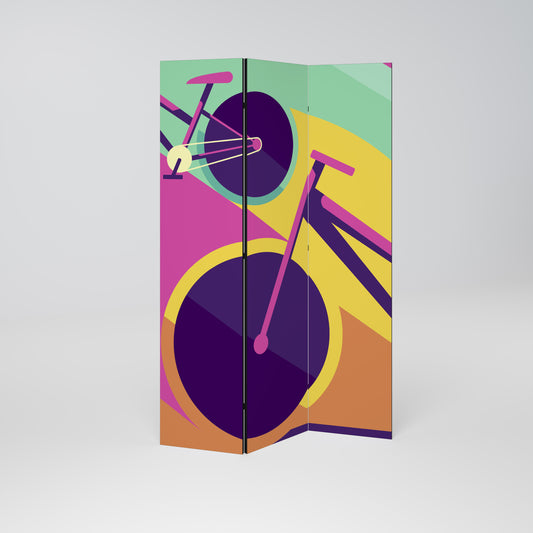 BIKE DREAMS 3dílný paraván