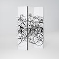 CYCLING COMPETITION 3-Panel Room Divider