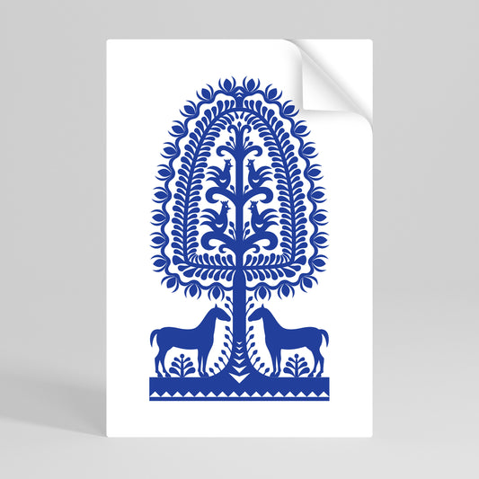 POLISH FOLK ART Svislý samolepicí plakát