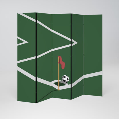 FOOTBALL ACTION 5dílný paraván