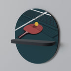 PING- PONG GAME Designová police