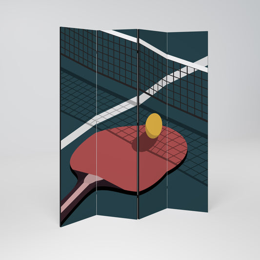 PING- PONG GAME 4dílný paraván
