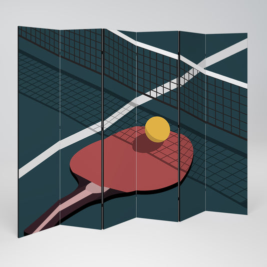 PING- PONG GAME 6dílný paraván