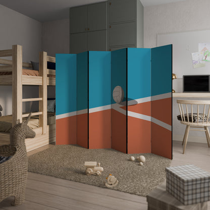 VOLLEYBALL TIME 6dílný paraván