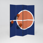 BASKETBALL CHALLENGE 4dílný paraván
