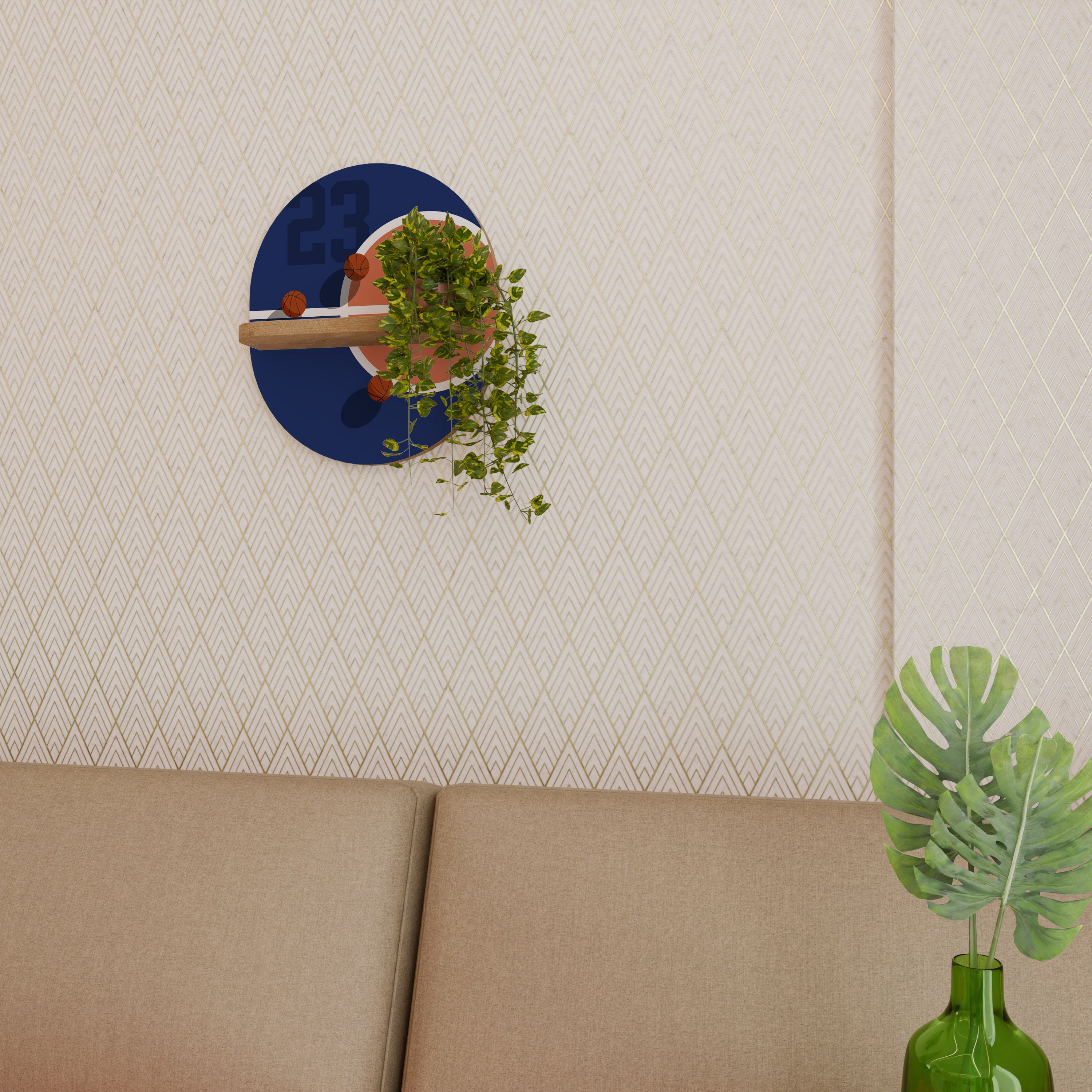 FAMOUS NUMBER 23 Designová police