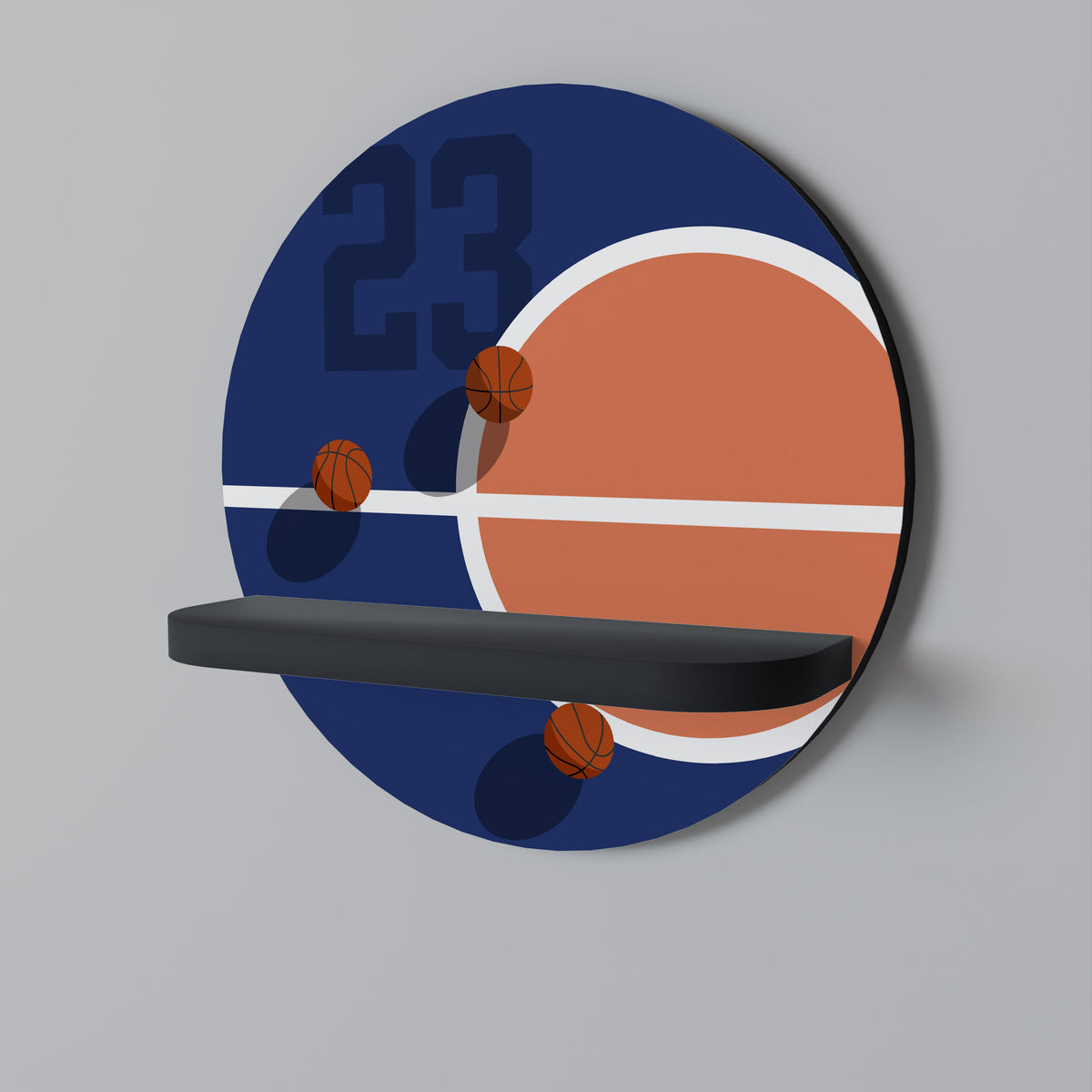 FAMOUS NUMBER 23 Designová police