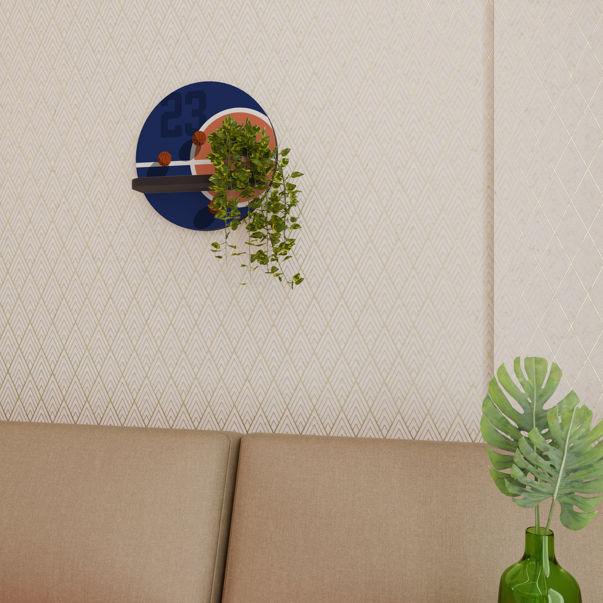 FAMOUS NUMBER 23 Designová police