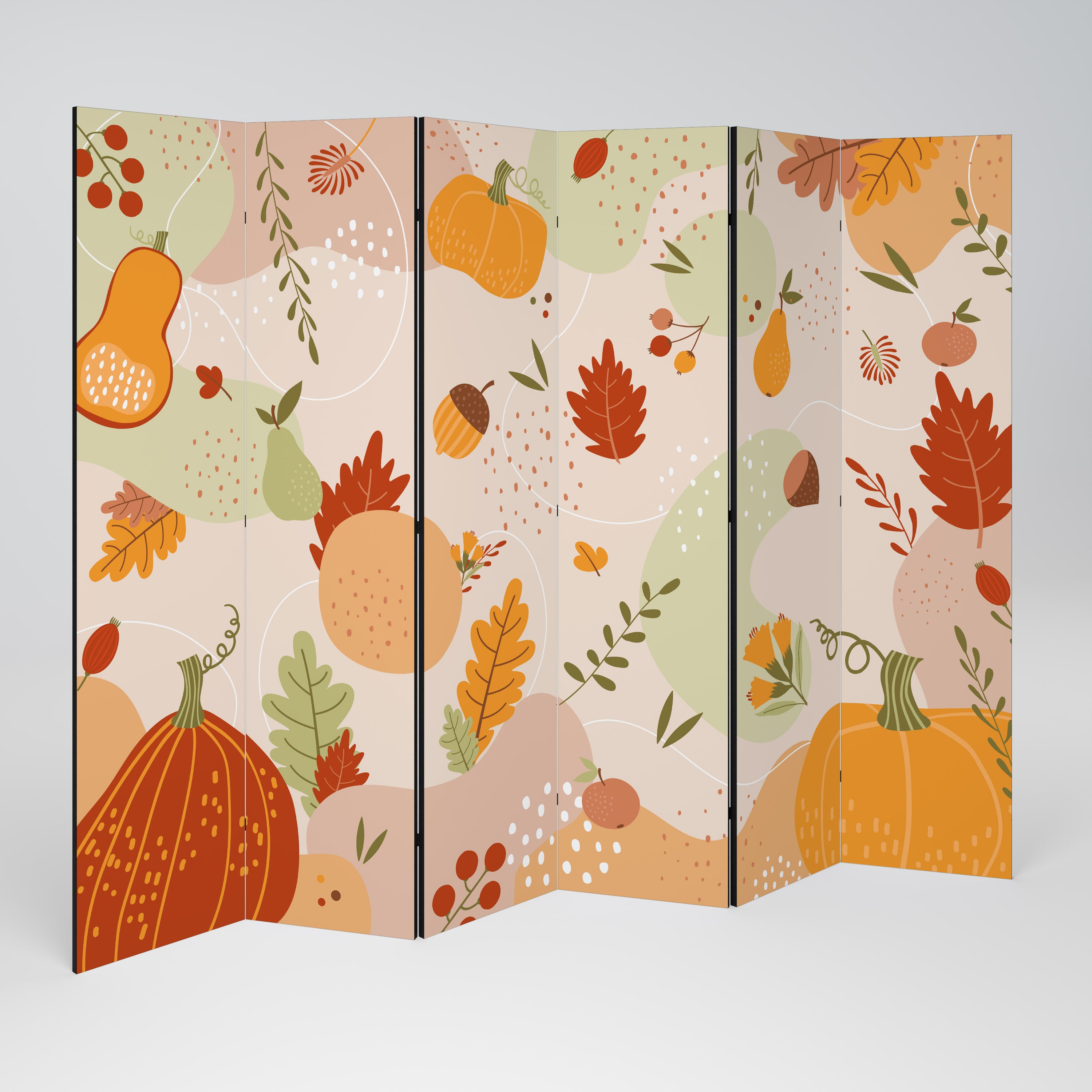 HELLO AUTUMN 6-Panel Room Divider
