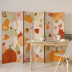 HELLO AUTUMN 6-Panel Room Divider