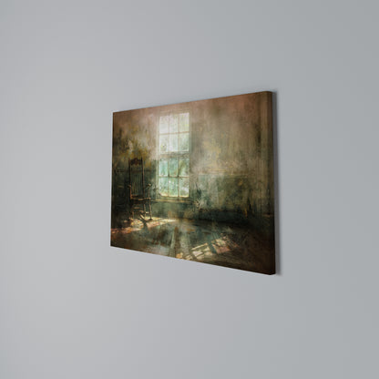 SUNLIT STILLNESS Horizontal Canvas Print