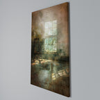 SUNLIT STILLNESS Vertical Canvas Print