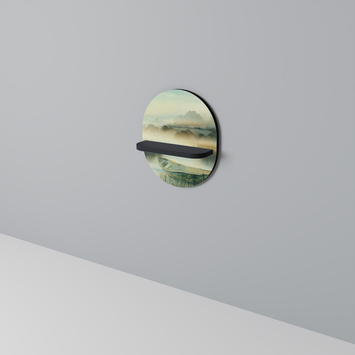 MORNING BY THE LAKE Designová police