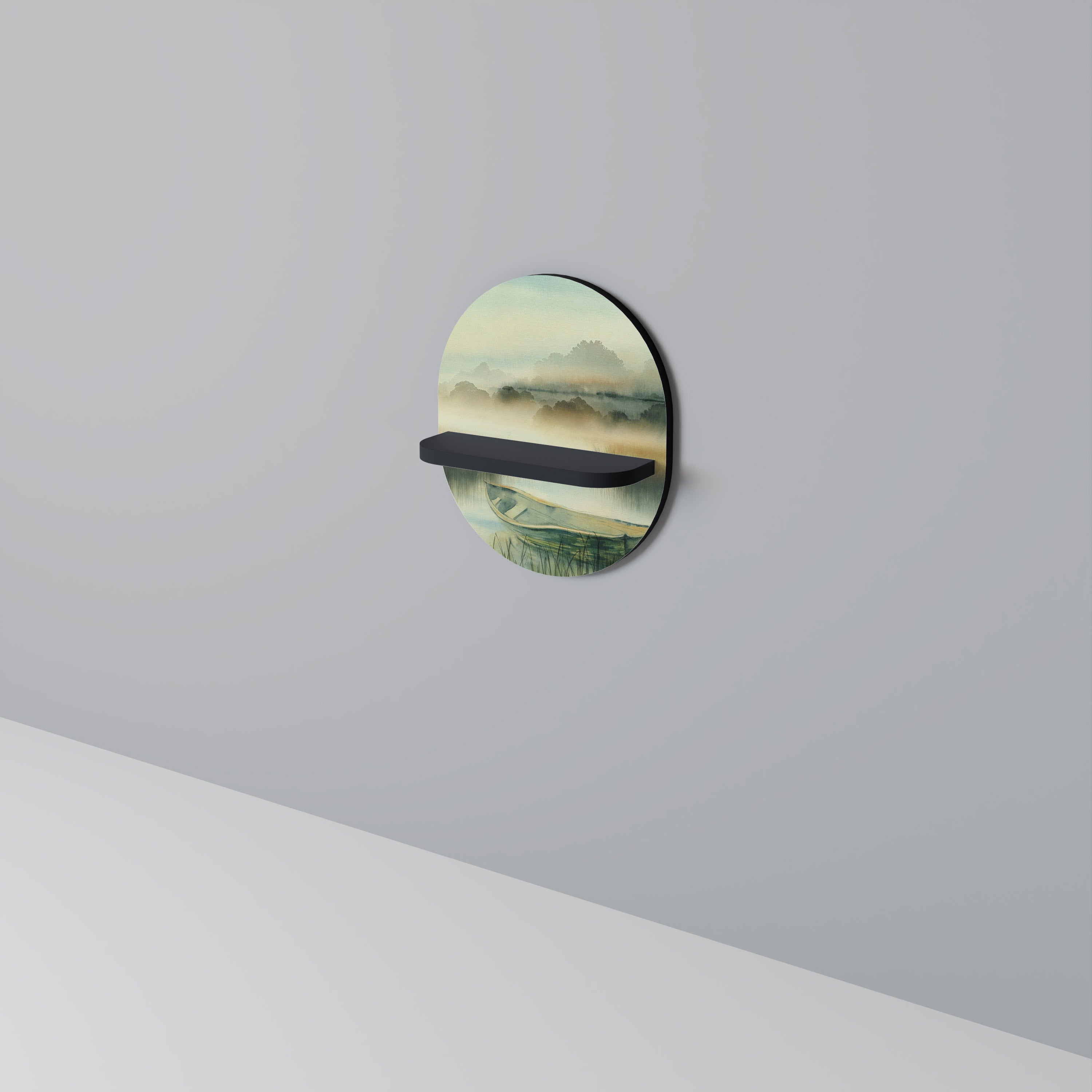 MORNING BY THE LAKE Designová police