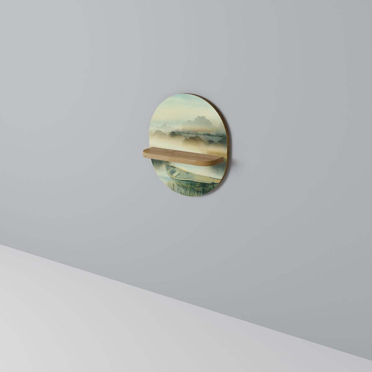 MORNING BY THE LAKE Designová police