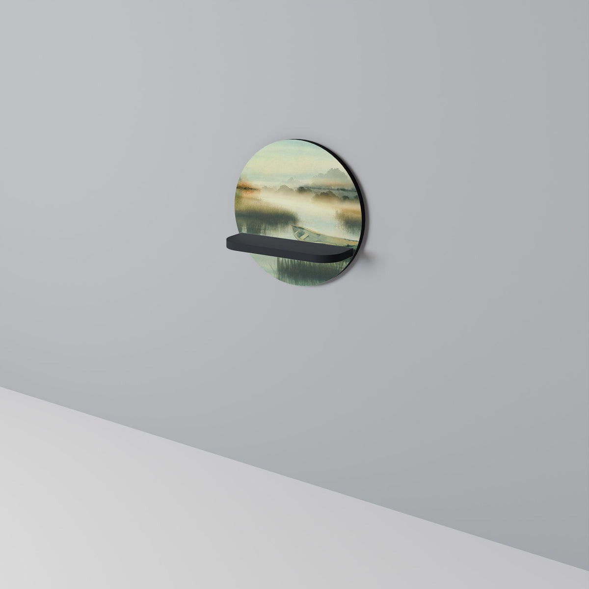 MORNING BY THE LAKE Designová police