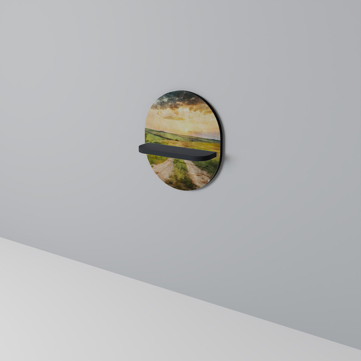 SUNSET PATH Designová police