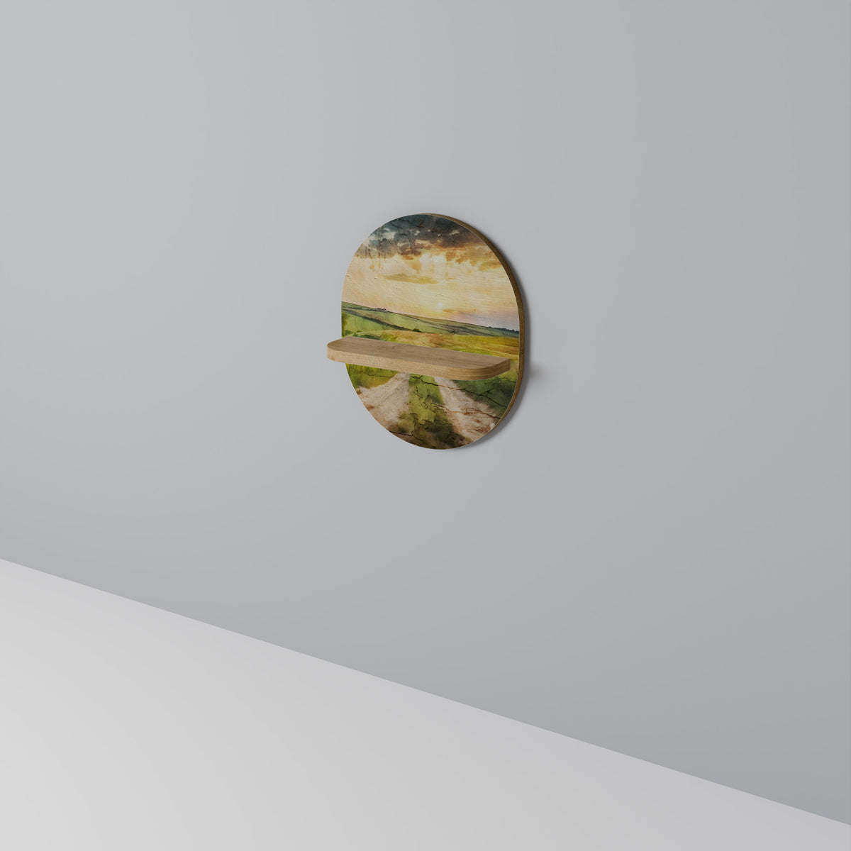 SUNSET PATH Designová police