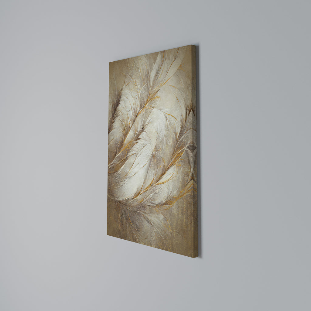SOFT PLUMAGE Vertical Canvas Print
