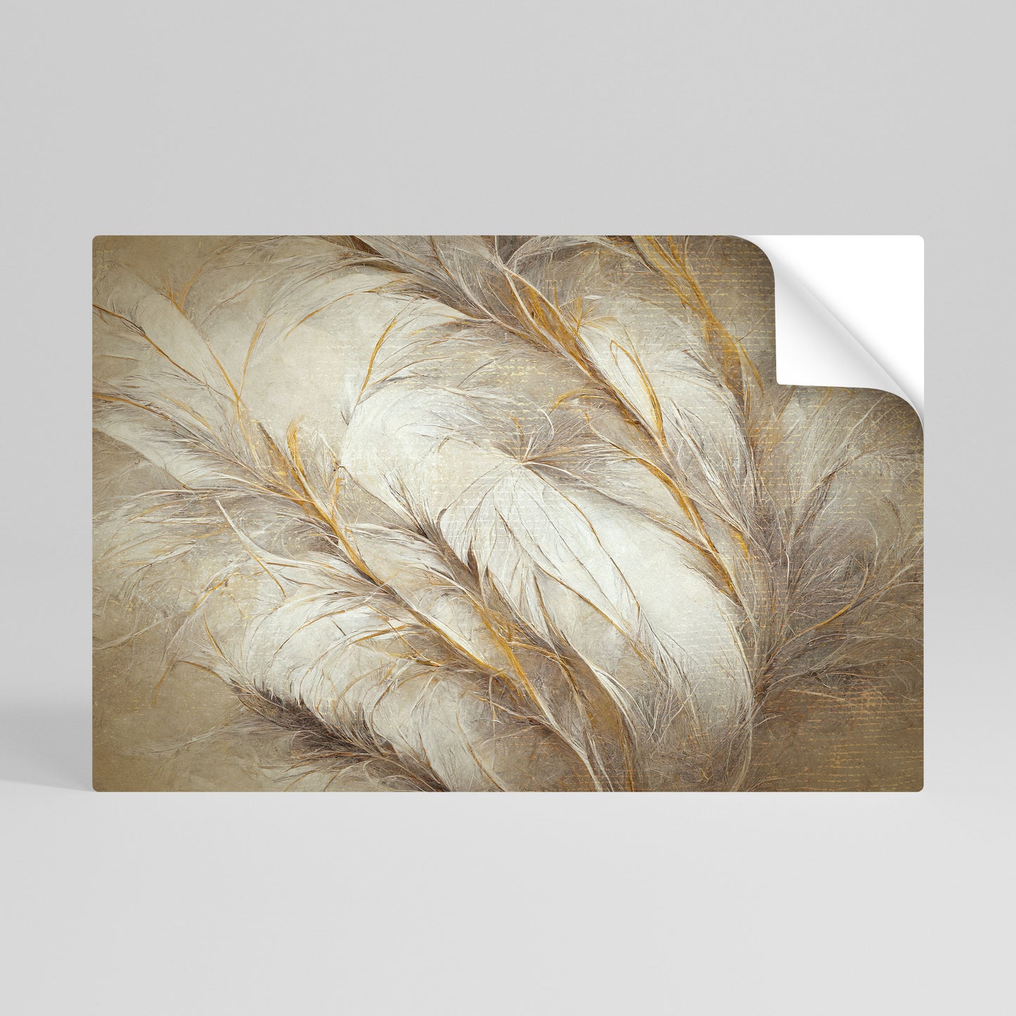 SOFT PLUMAGE Vodorovný samolepicí plakát