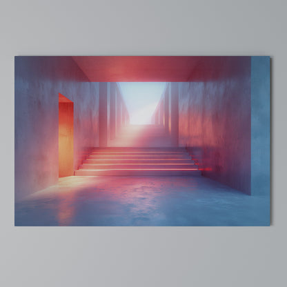 BRIGHT DIRECTION Horizontal Canvas Print