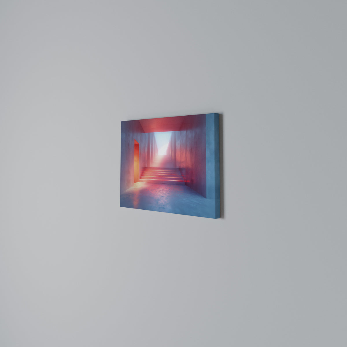 BRIGHT DIRECTION Horizontal Canvas Print