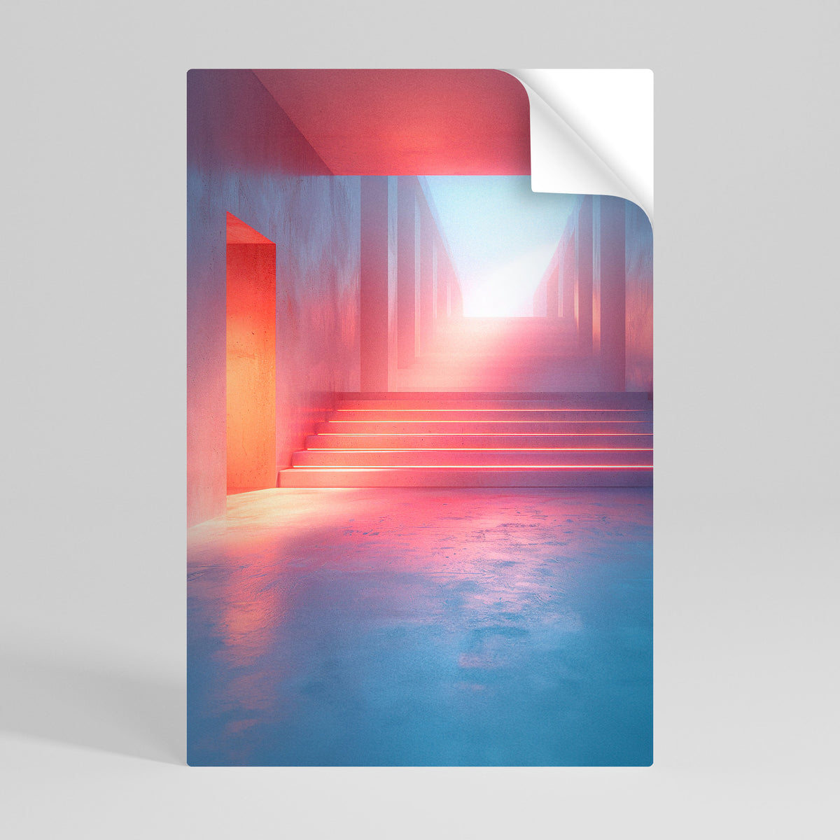 BRIGHT DIRECTION Svislý samolepicí plakát